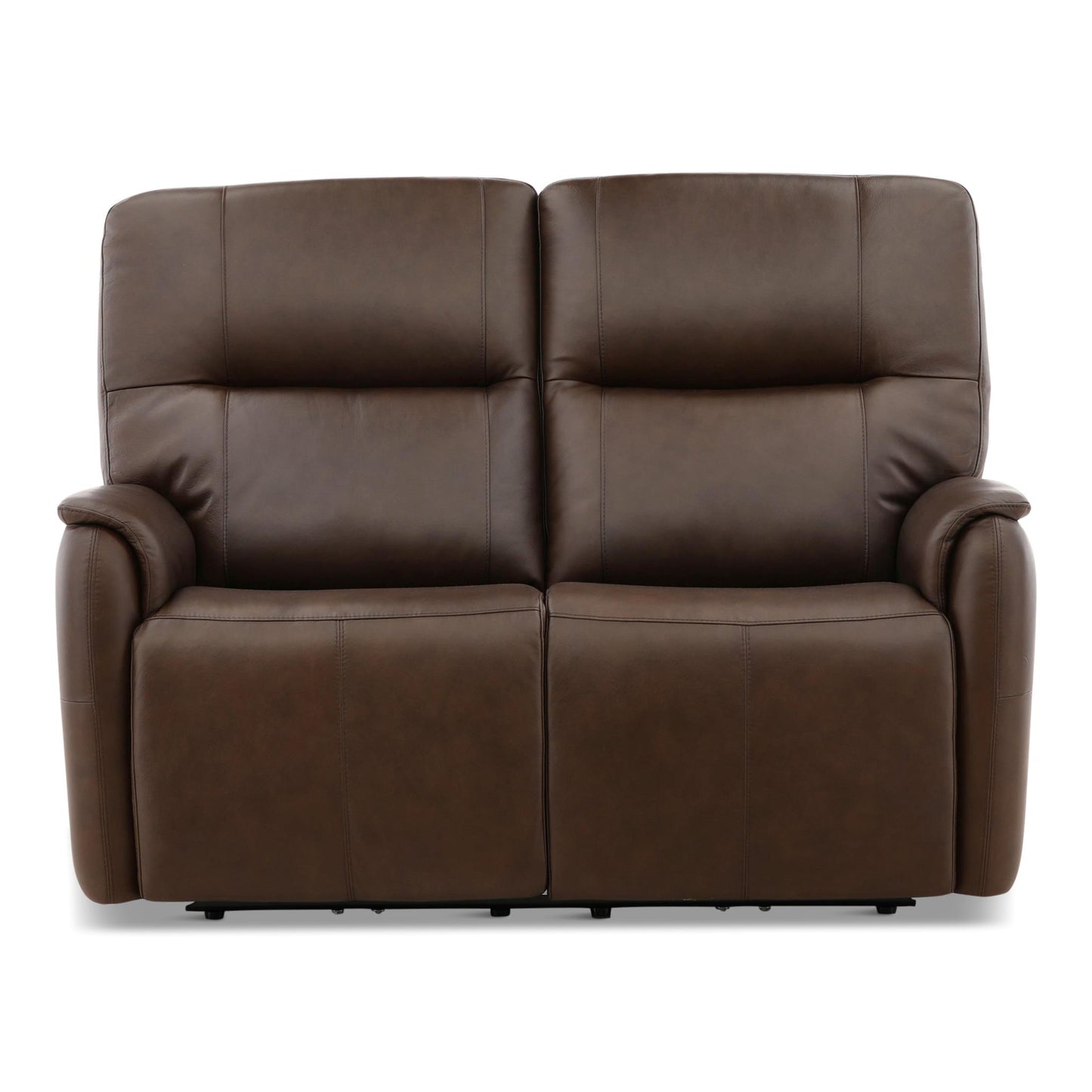 Walker Leather Power Reclining Loveseat