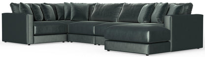 Evianna 5-Piece Pine Sectional