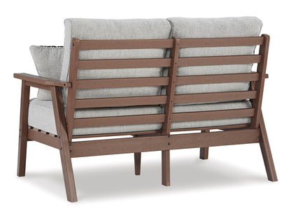 Emmeline Outdoor Loveseat with Cushion