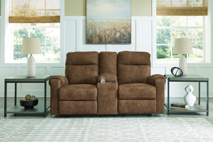 Edenwold Reclining Console Loveseat