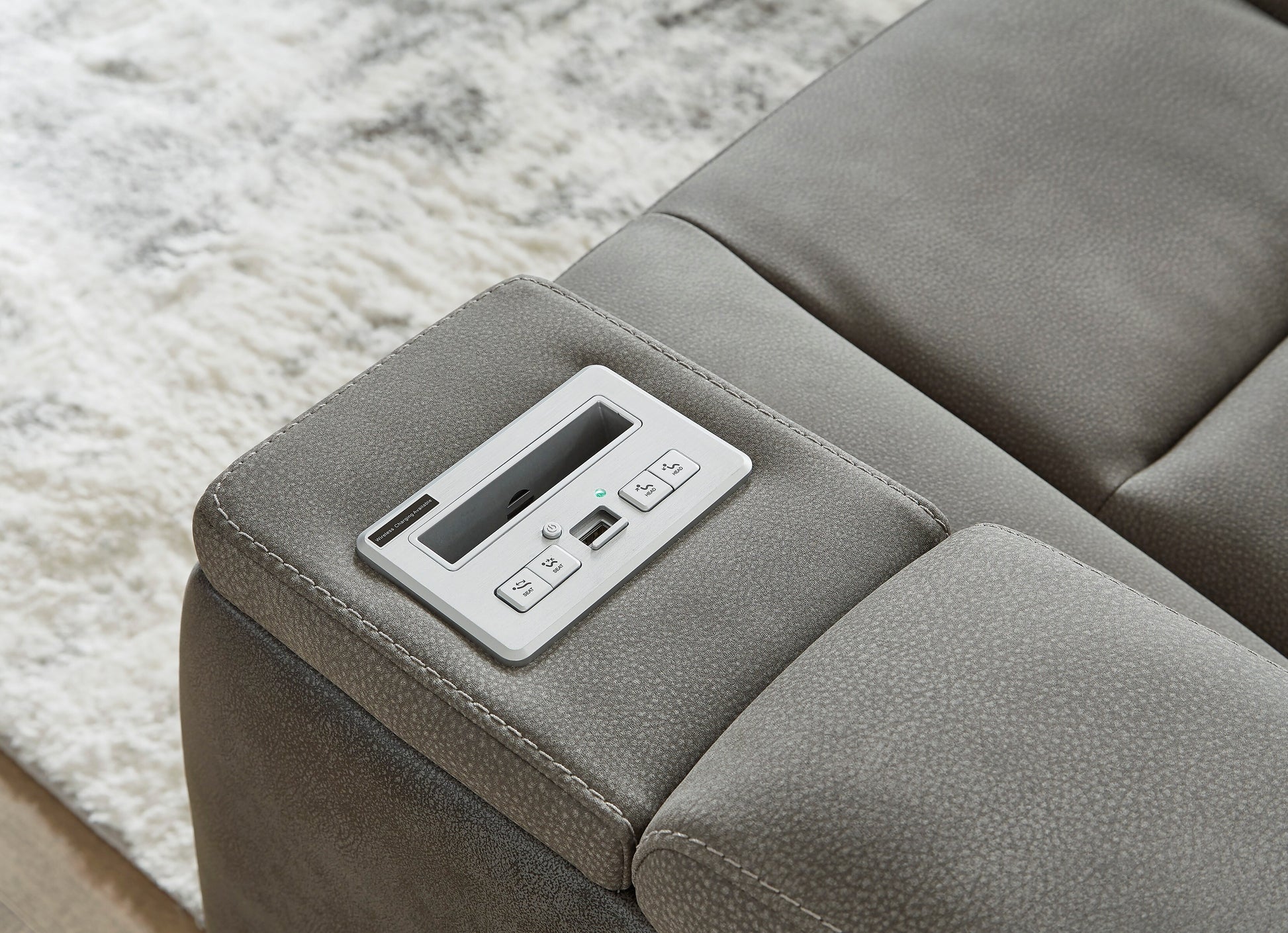 Ashley Next-Gen DuraPella Performance Fabric Dual Power Reclining Sofa