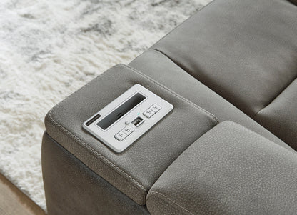 Ashley Next-Gen DuraPella Performance Fabric Dual Power Reclining Sofa