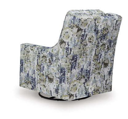 Dustinford Swivel Glider Accent Chair