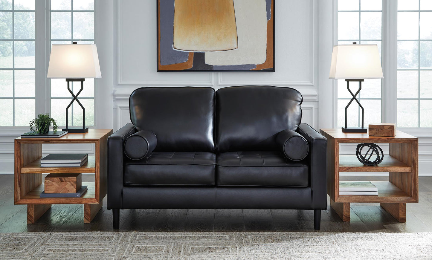 Bryceview Leather Loveseat