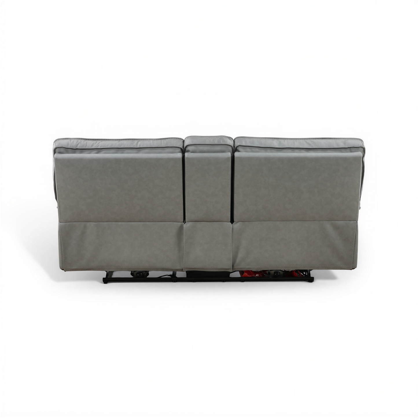 Bozeman II Leather Power Reclining Console Loveseat