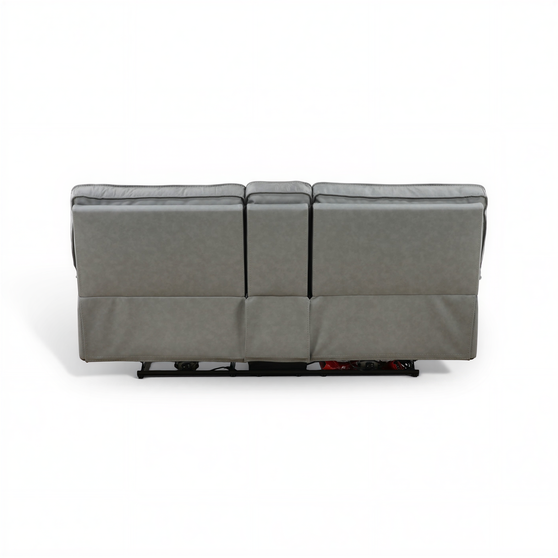 Bozeman II Leather Power Reclining Console Loveseat