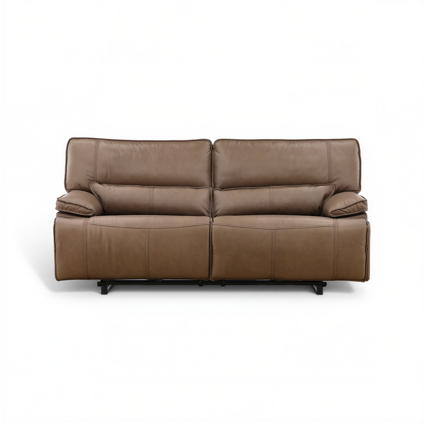 Bozeman II Leather Power Reclining Sofa Sable