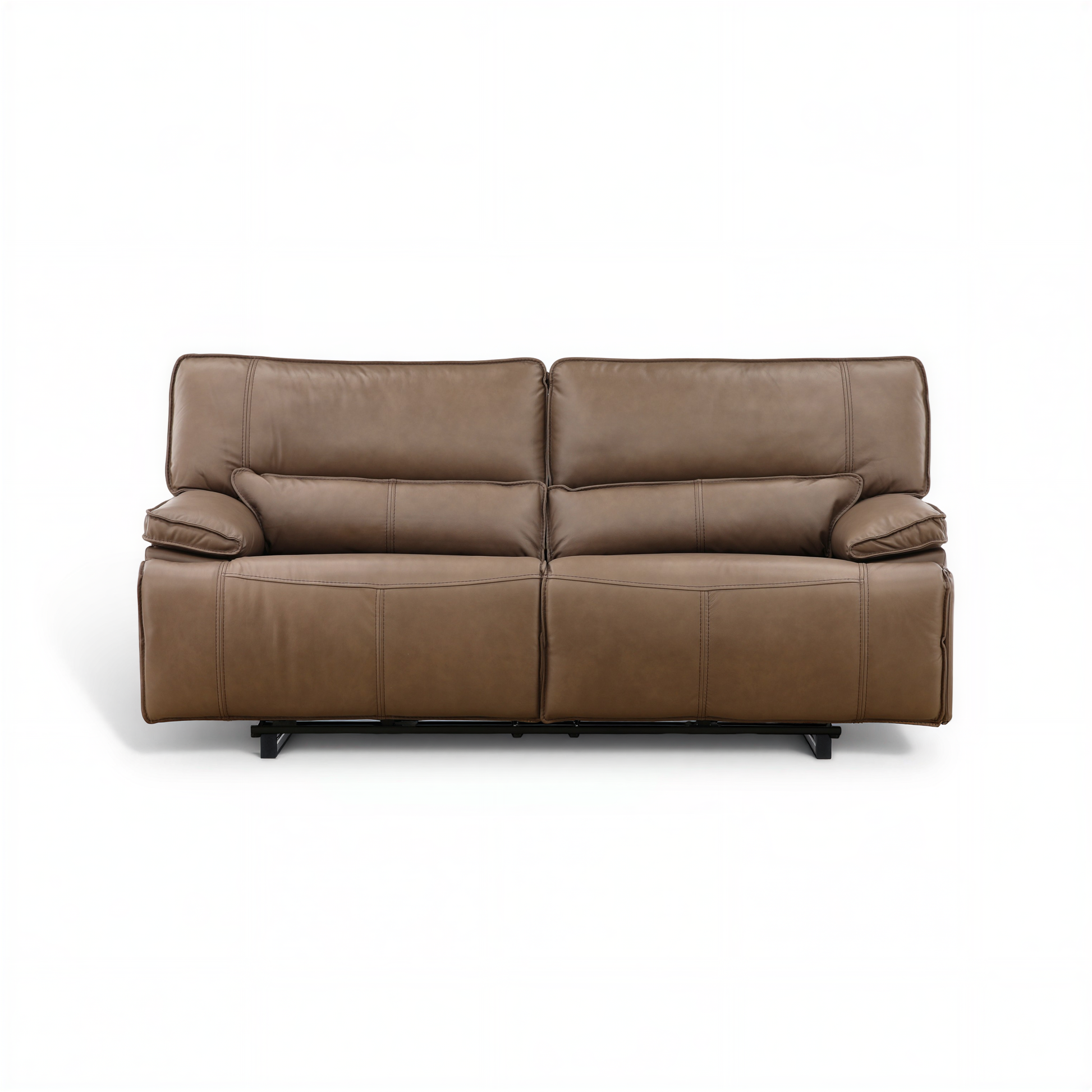 Bozeman II Leather Power Reclining Sofa Sable