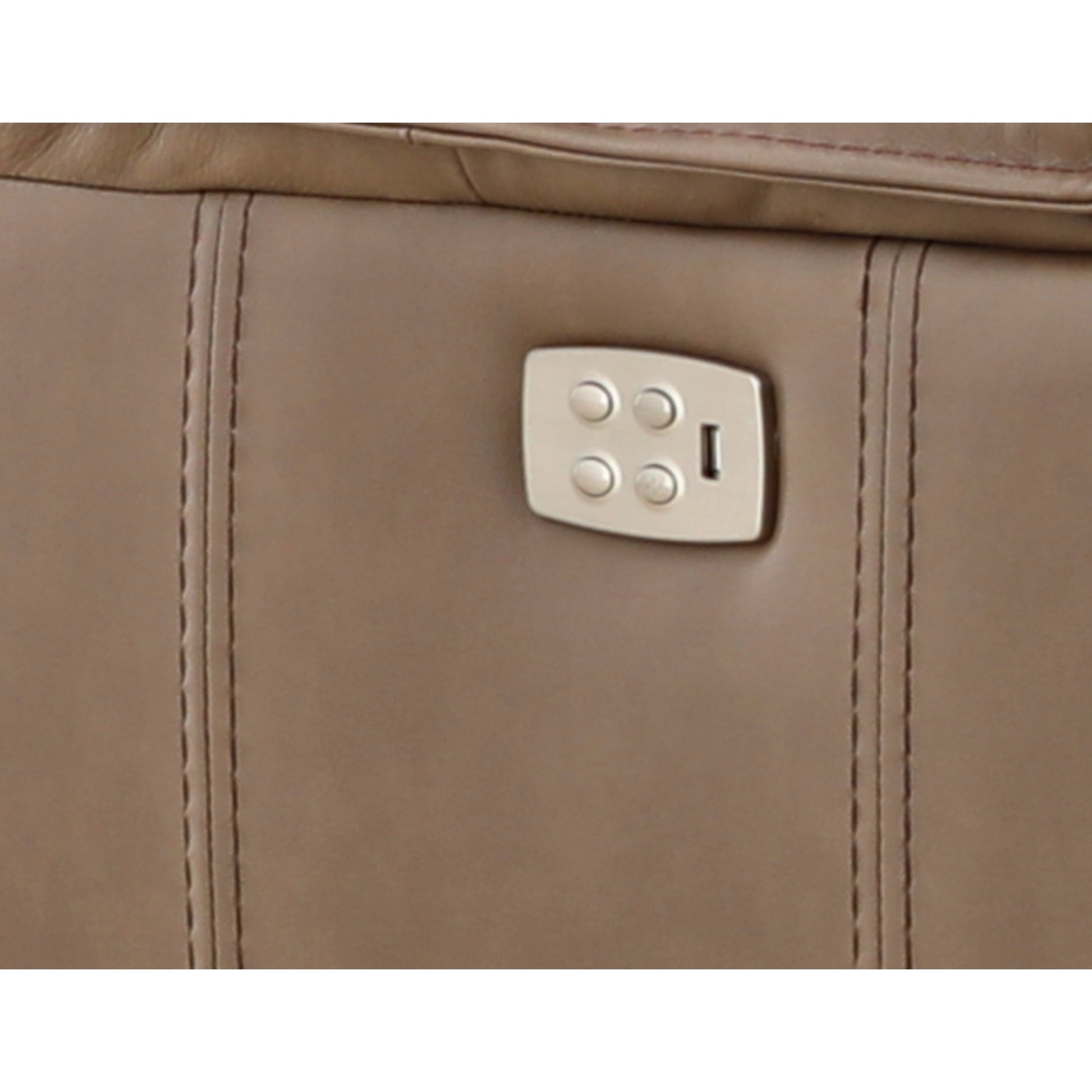 Bozeman II Leather Power Reclining Console Loveseat