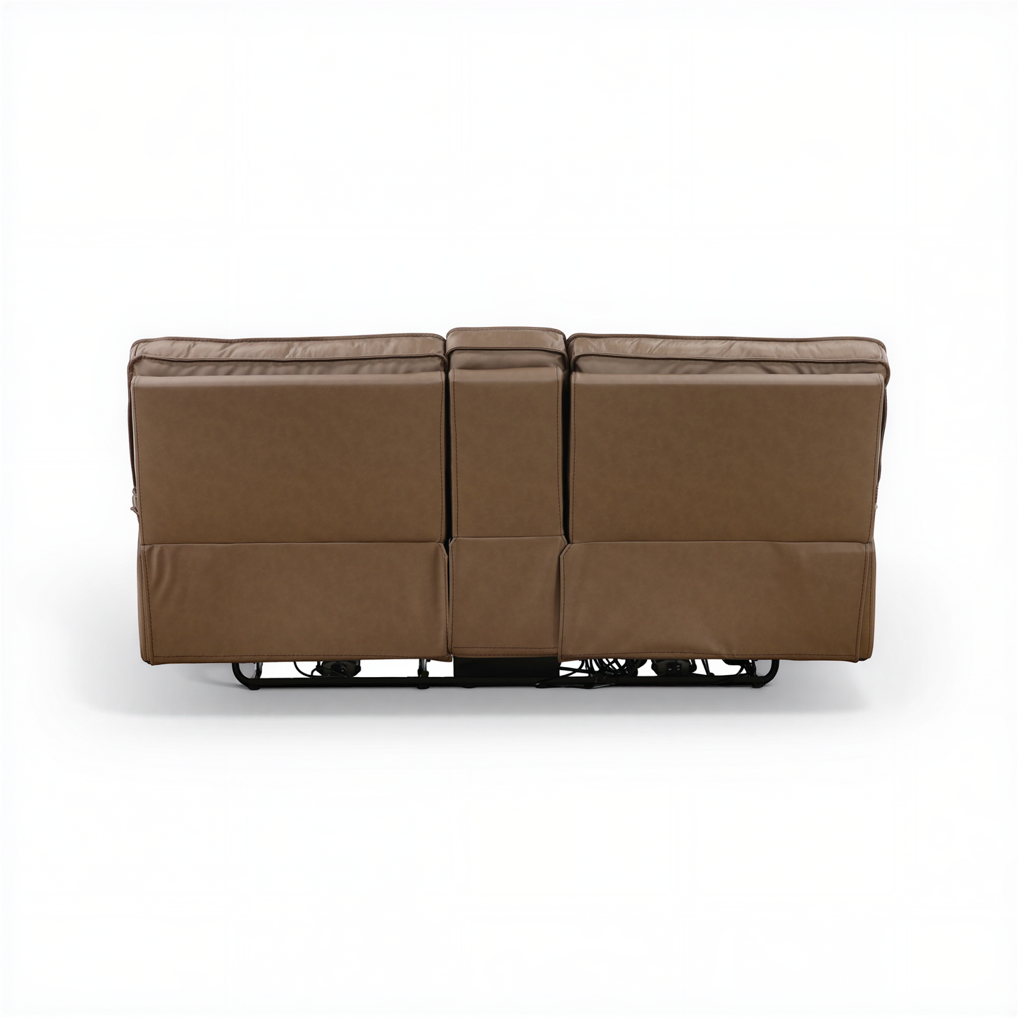Bozeman II Leather Power Reclining Console Loveseat