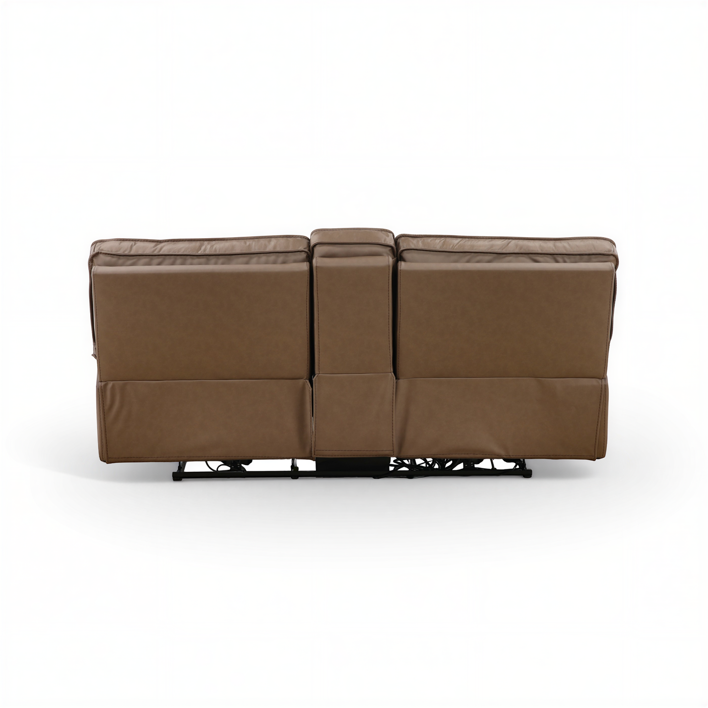 Bozeman II Leather Power Reclining Console Loveseat