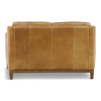 Santino Leather Loveseat