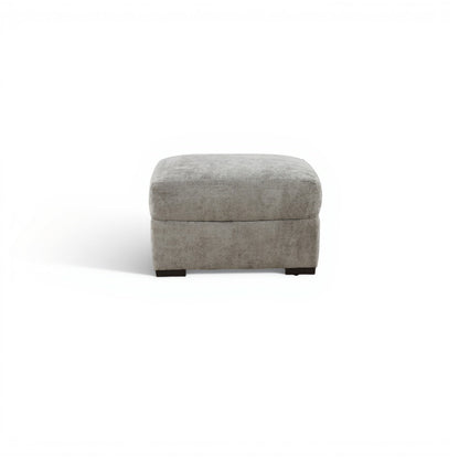 Jacqueline Oversized Ottoman Charcoal