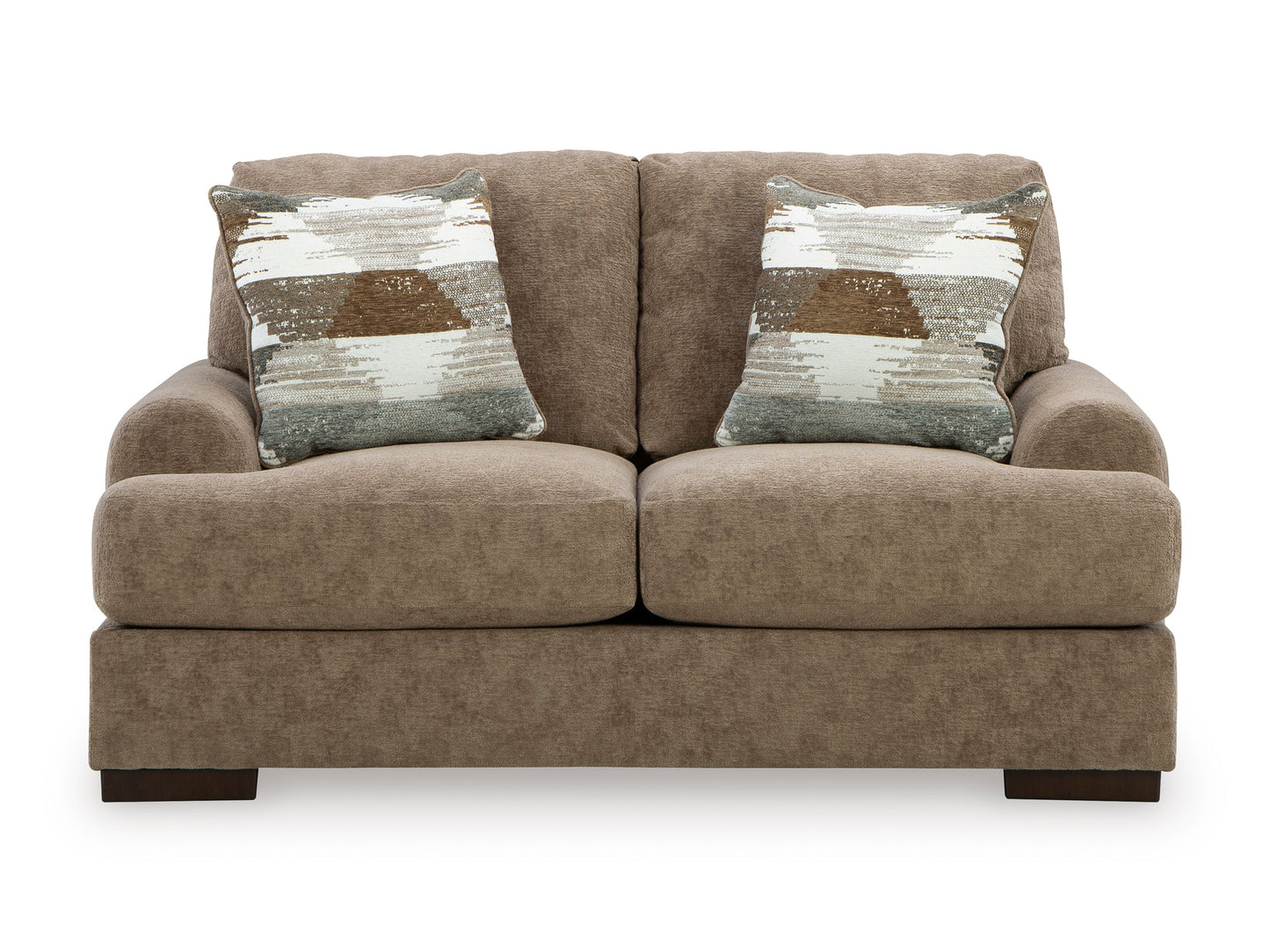 Ashley Nolenburg Loveseat Pecan
