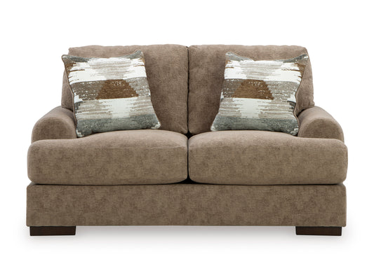 Ashley Nolenburg Loveseat Pecan