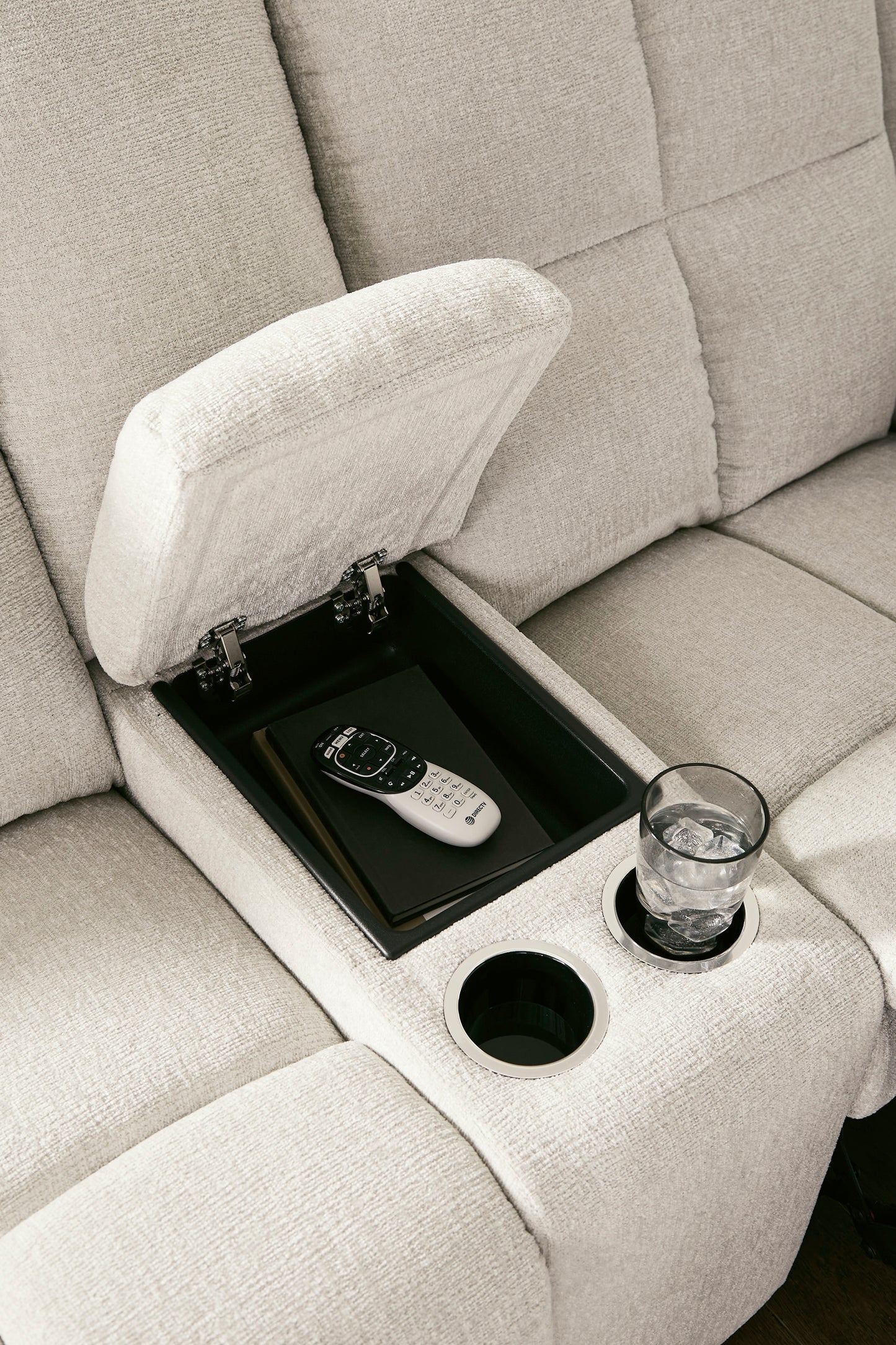 Orlen Double Reclining Console Loveseat