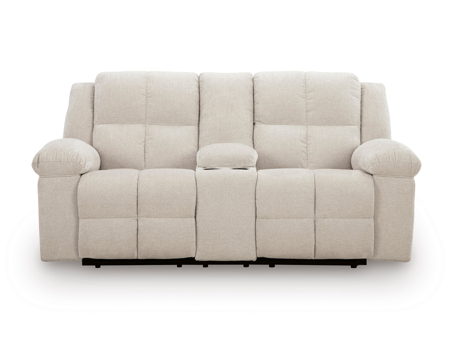 Orlen Double Reclining Console Loveseat