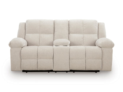 Orlen Double Reclining Console Loveseat