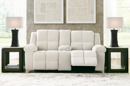 Orlen Double Reclining Console Loveseat
