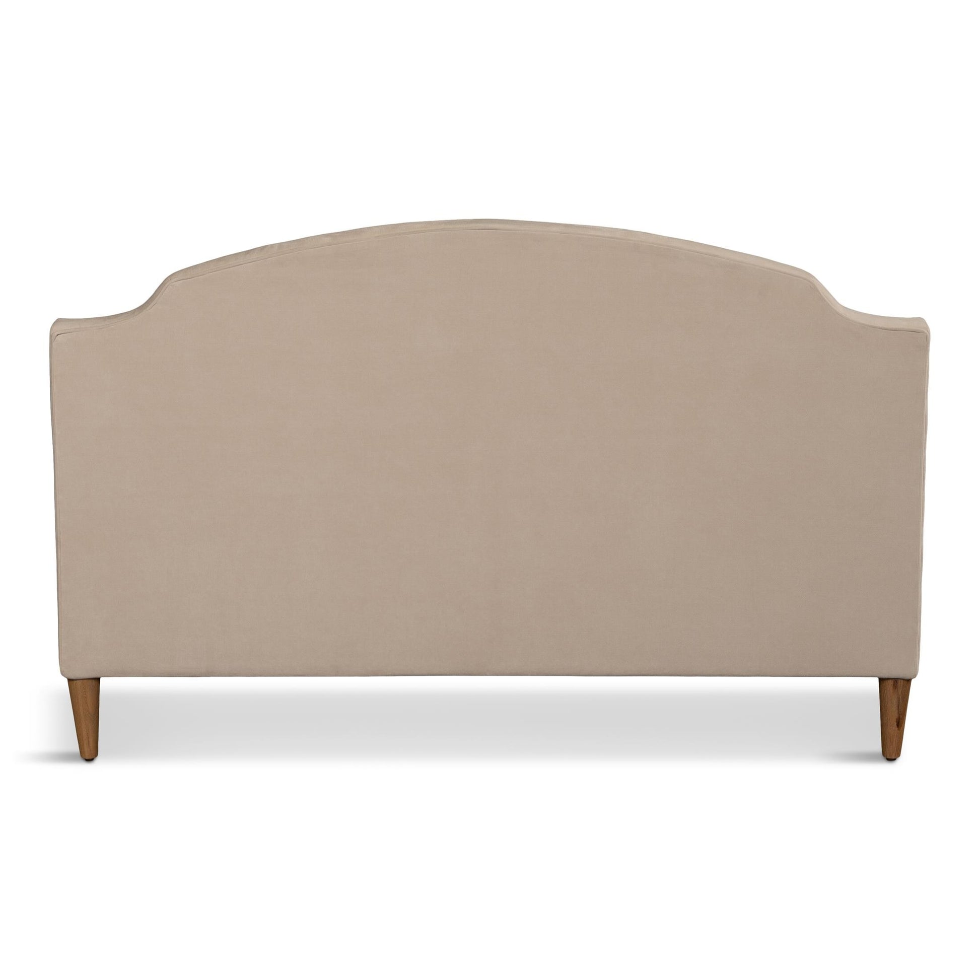 Modern Stratus Full Square Upholstered Bed