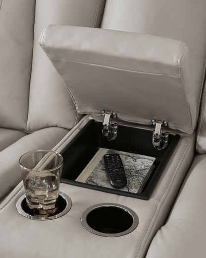 Next Move Glider Recliner Console Loveseat