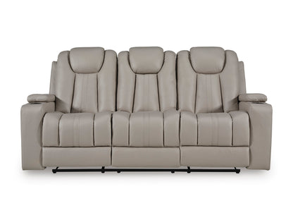 Next Move Reclining Sofa with Drop-Down Table