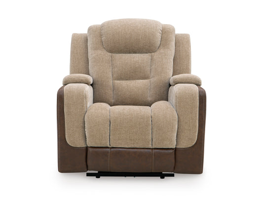 Ashley Ultimax Dual Power Recliner Brownstone