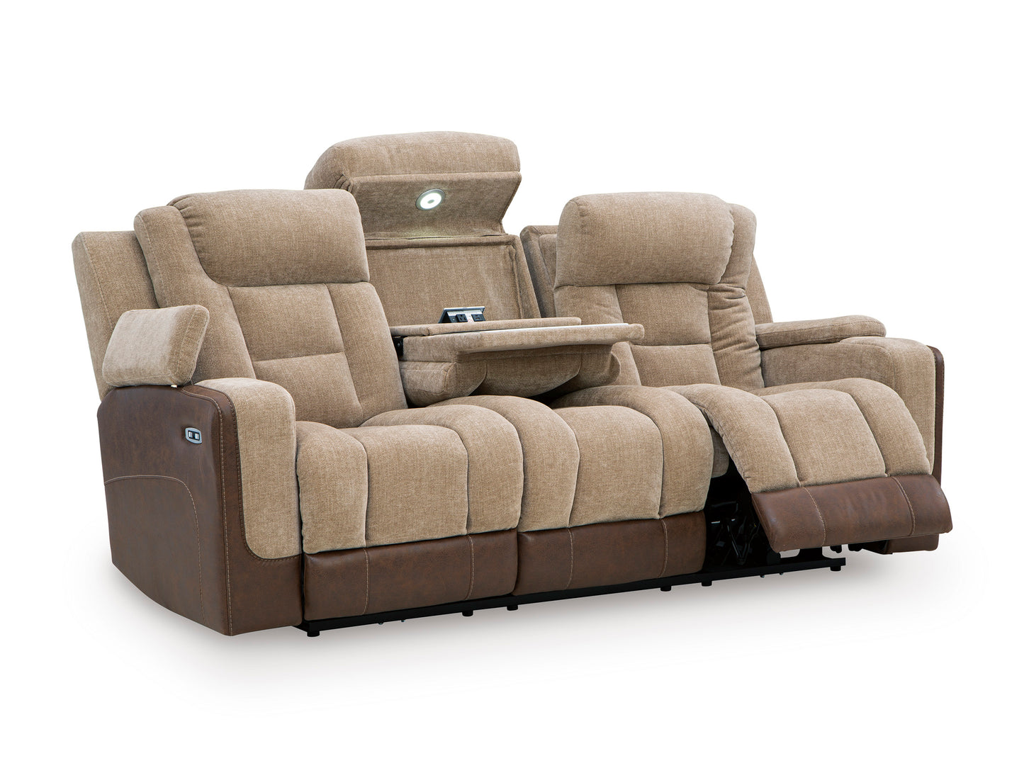 Ashley Ultimax Dual Power Reclining Sofa
