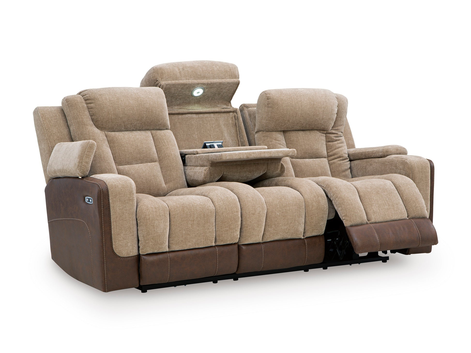 Ashley Ultimax Dual Power Reclining Sofa