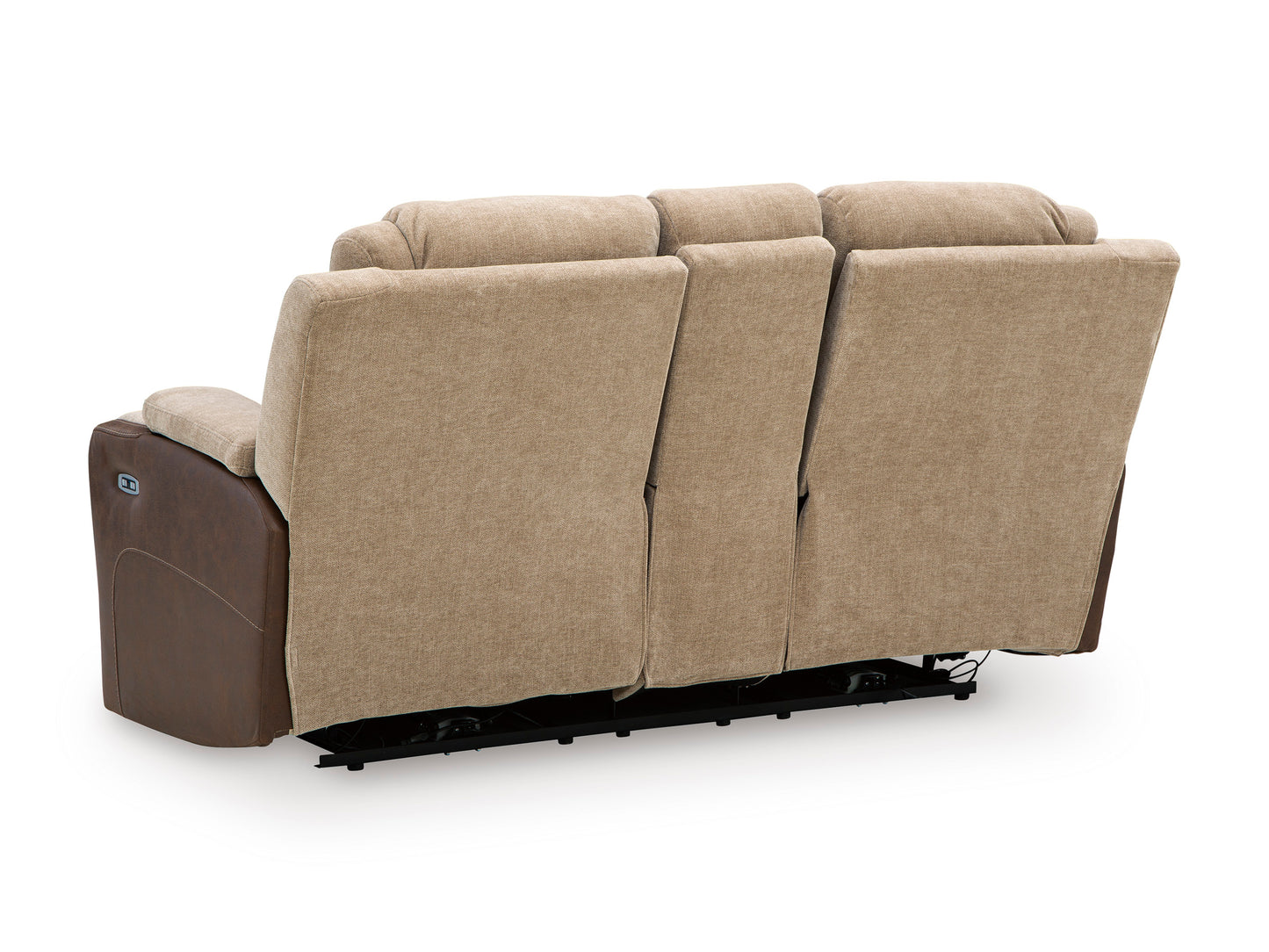 Ashley Ultimax Dual Power Reclining Loveseat with Console