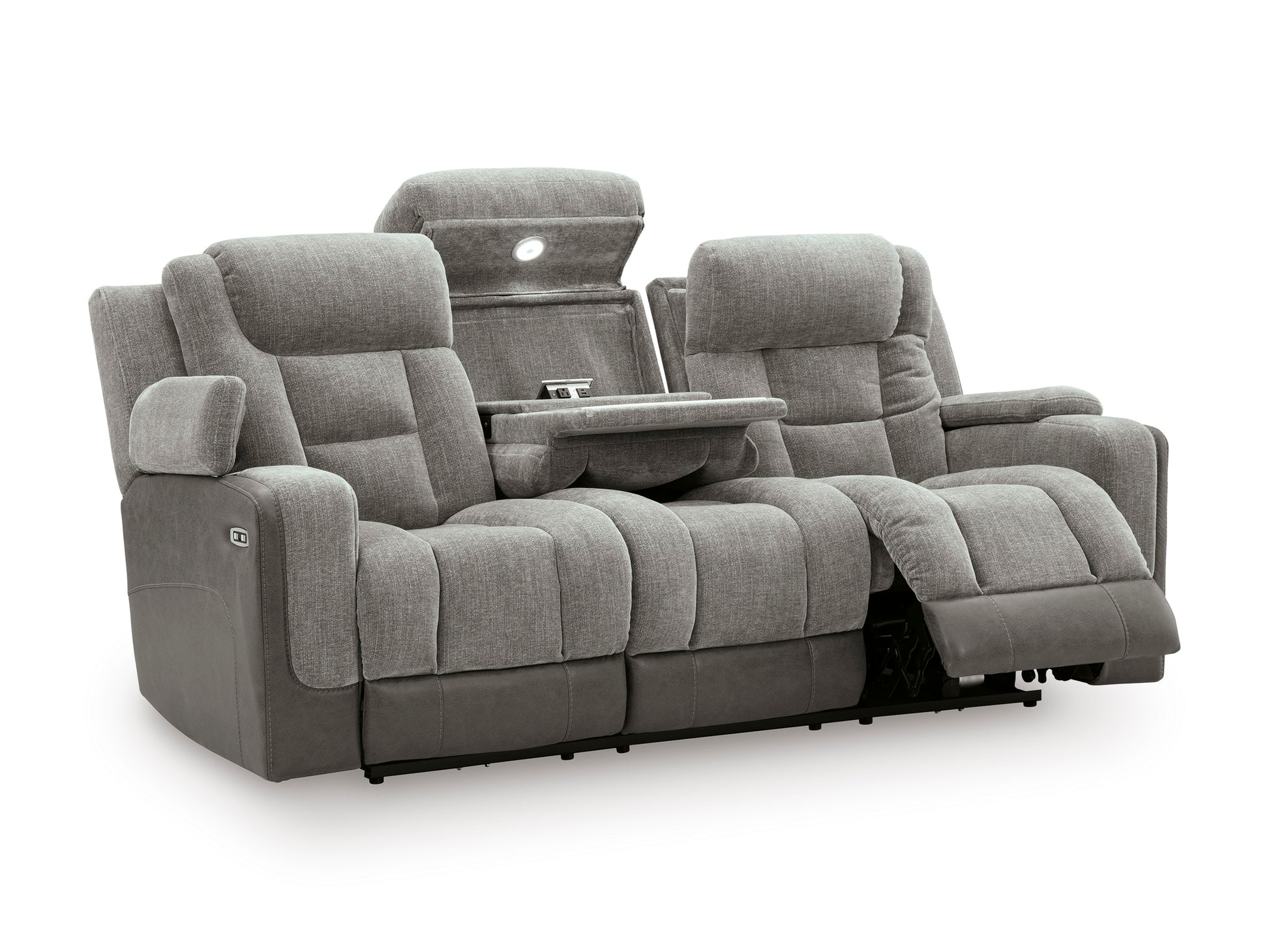 Ashley Ultimax Dual Power Reclining Sofa