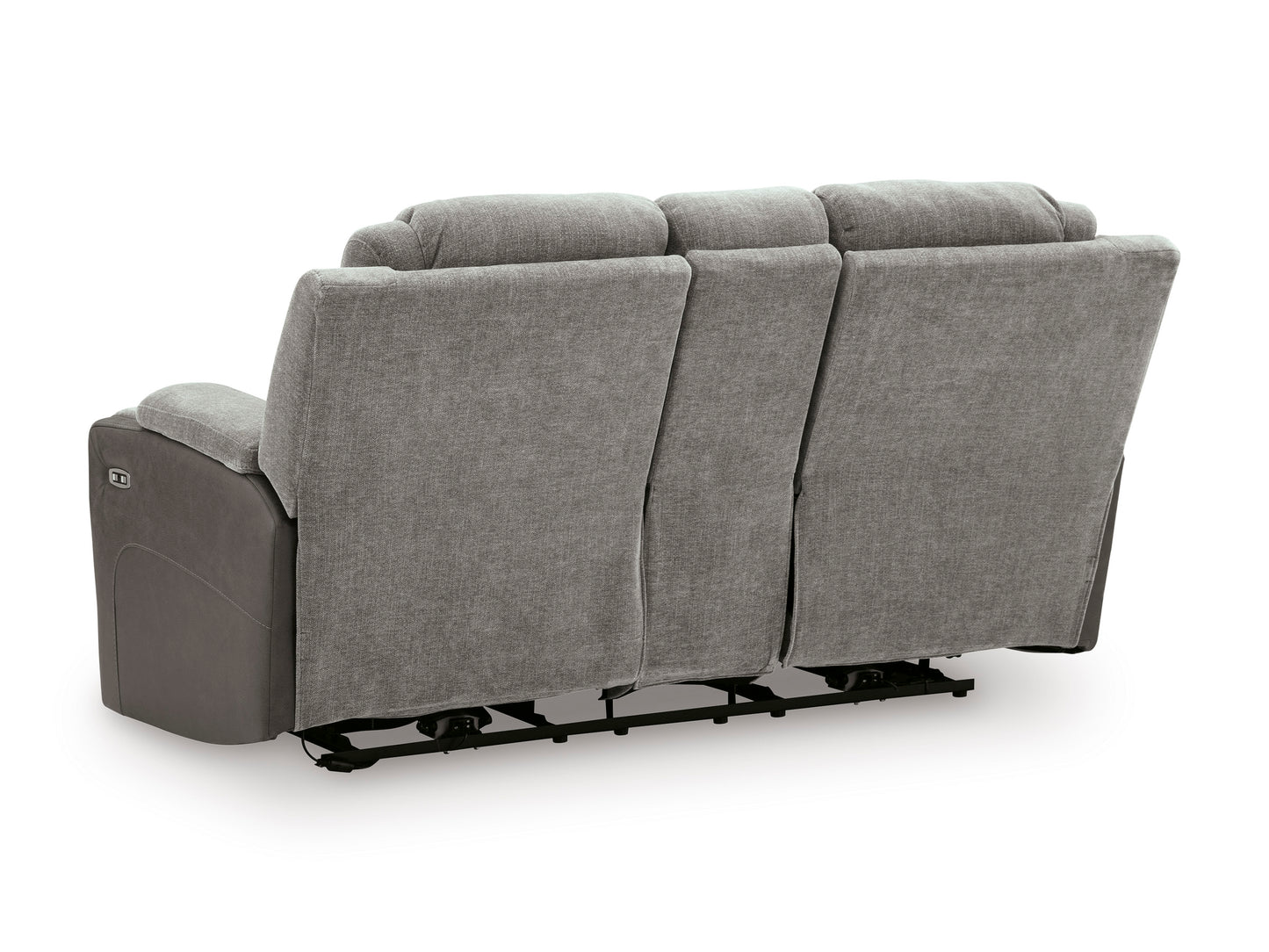 Ashley Ultimax Dual Power Reclining Loveseat with Console