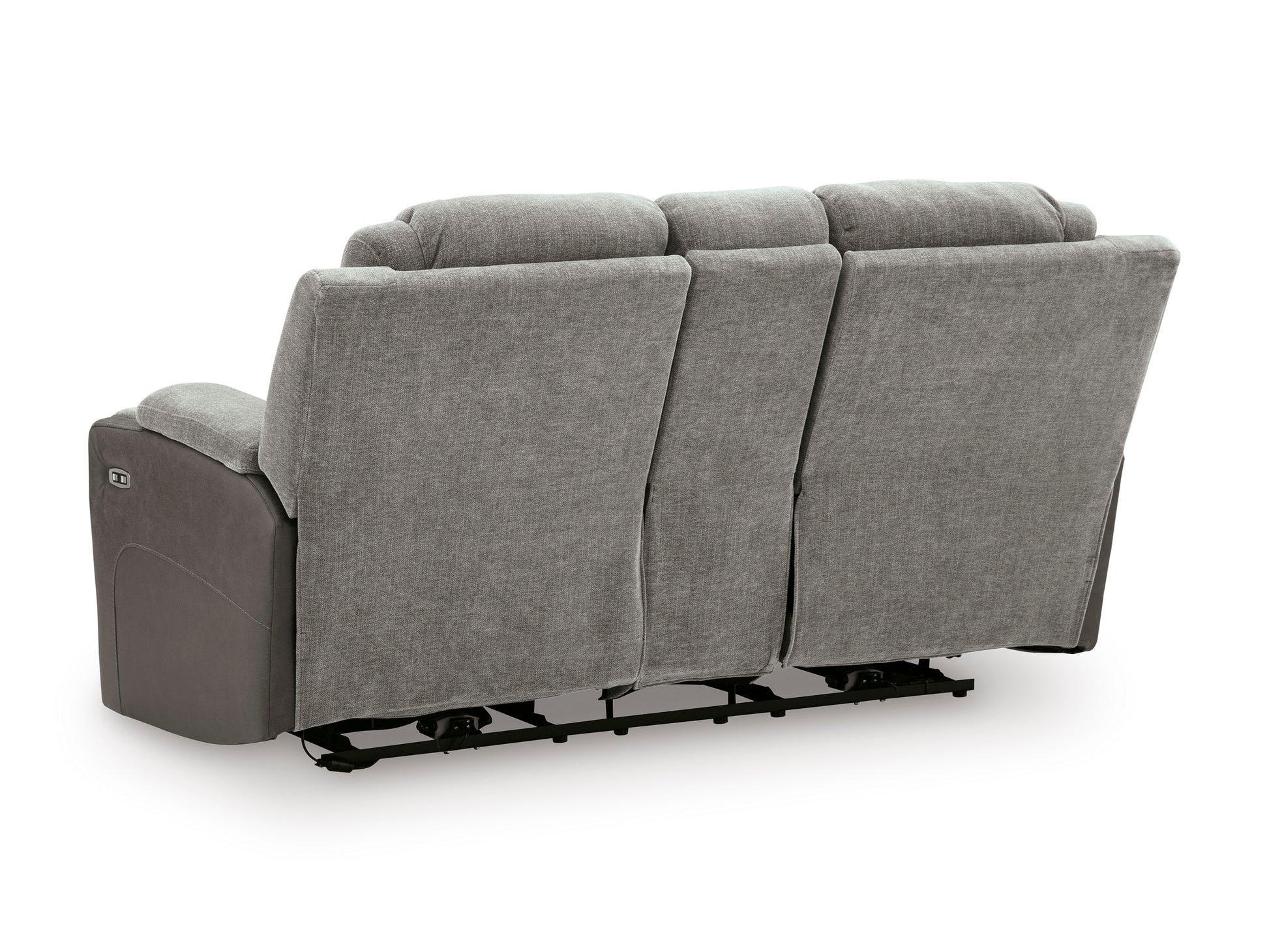 Ashley Ultimax Dual Power Reclining Loveseat with Console