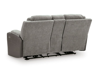 Ashley Ultimax Dual Power Reclining Loveseat with Console