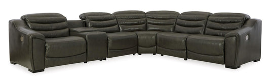 Center Line 6-Piece Power Reclining Sectional