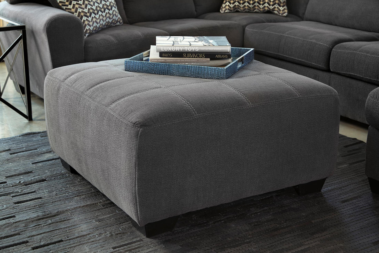 Ambee Oversized Accent Ottoman