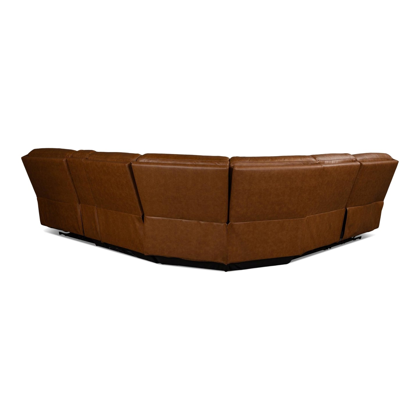 Medora 6-Piece Leather Power Reclining Sectional