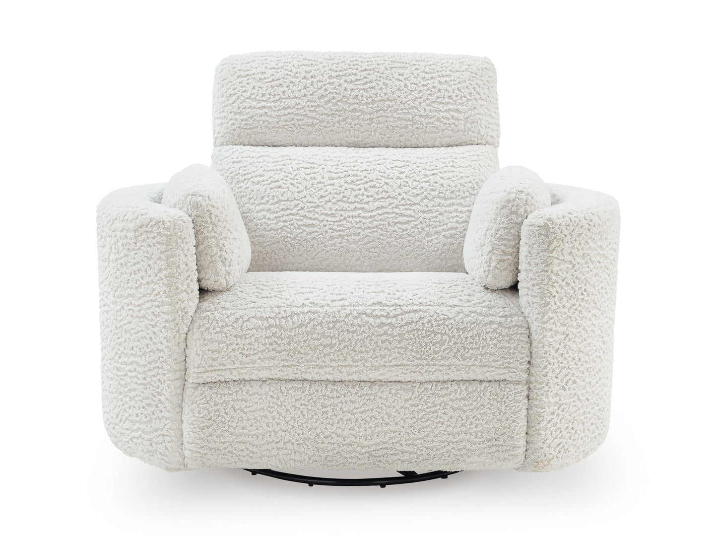 Moonrae Swivel Glider Power Recliner Silver