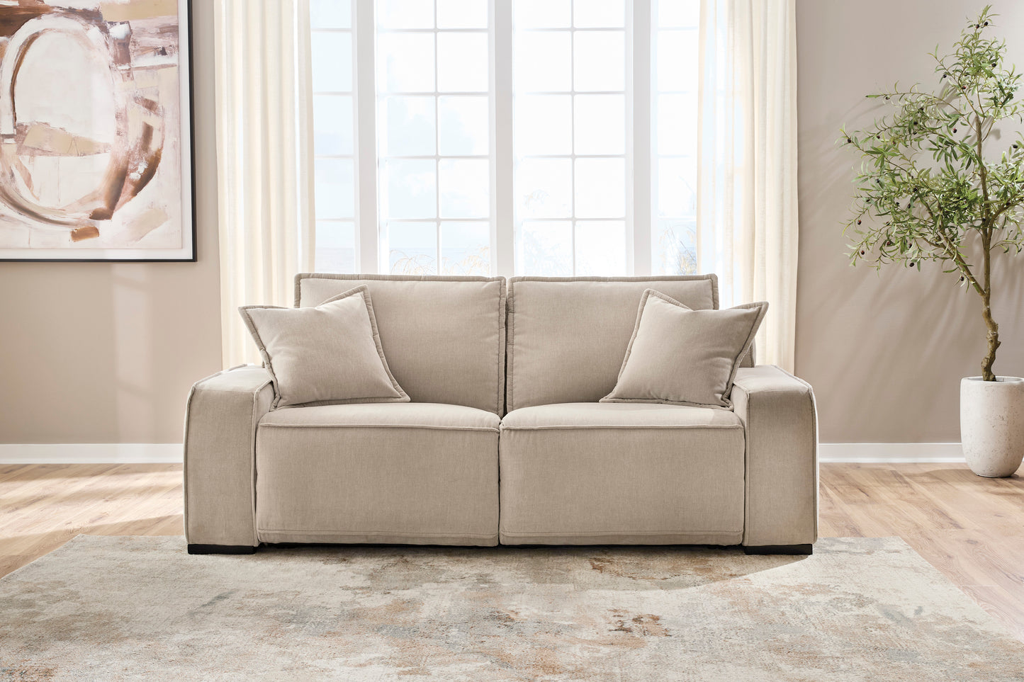 Carceri 2-Piece Power Reclining Sectional Loveseat