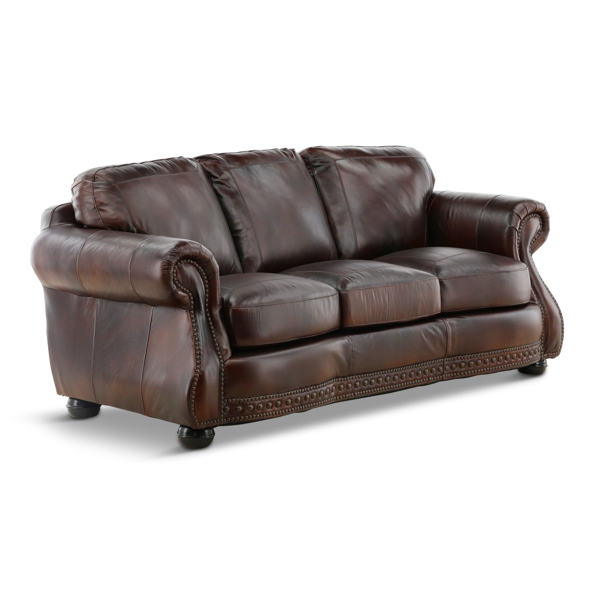 Leonard Leather Sofa