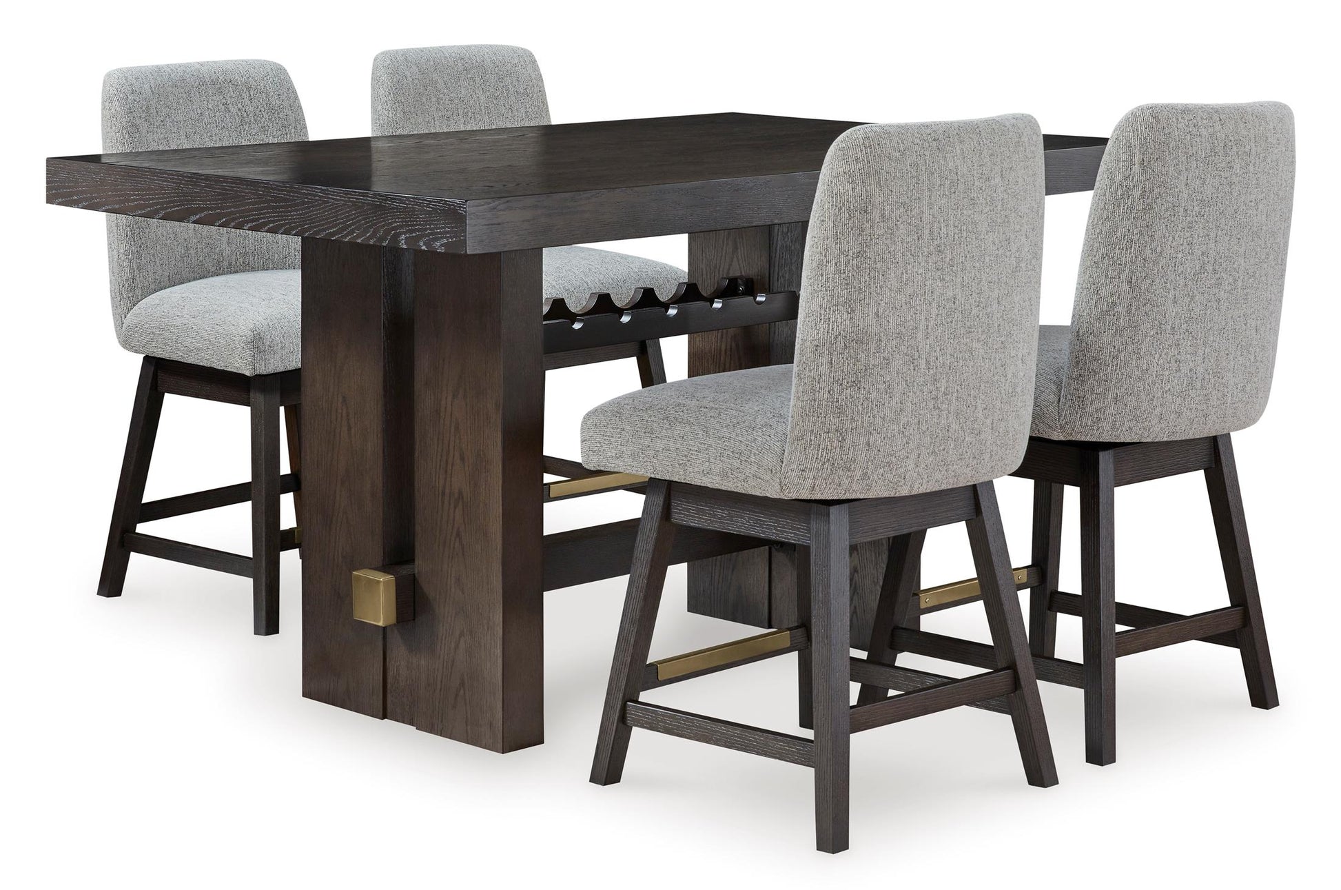 Burkhaus 5-Piece Counter Height Dining Set