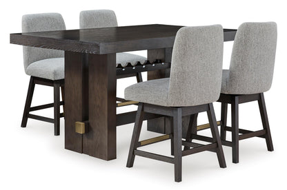 Burkhaus 5-Piece Counter Height Dining Set