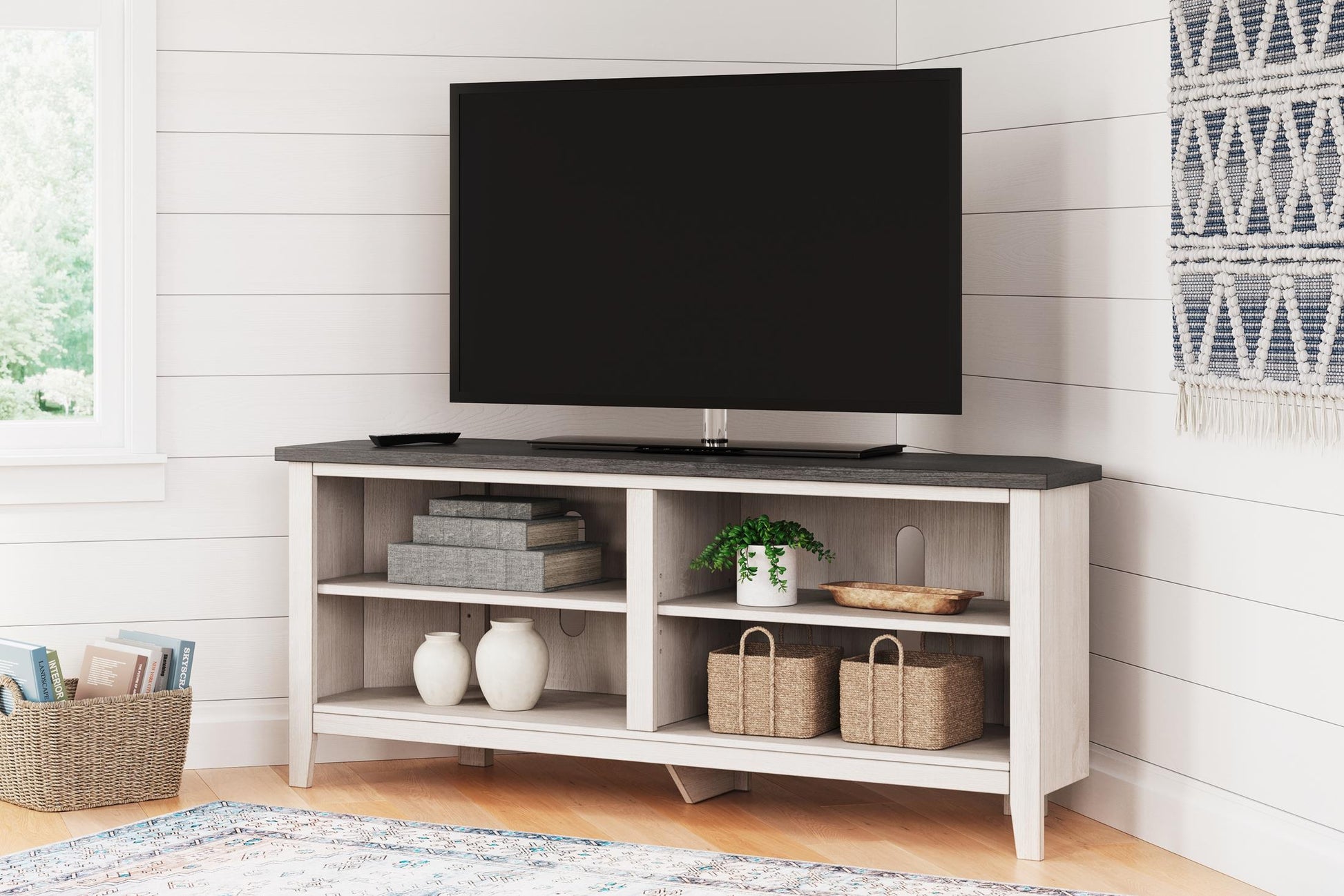 Dorrinson 58" Corner TV Stand