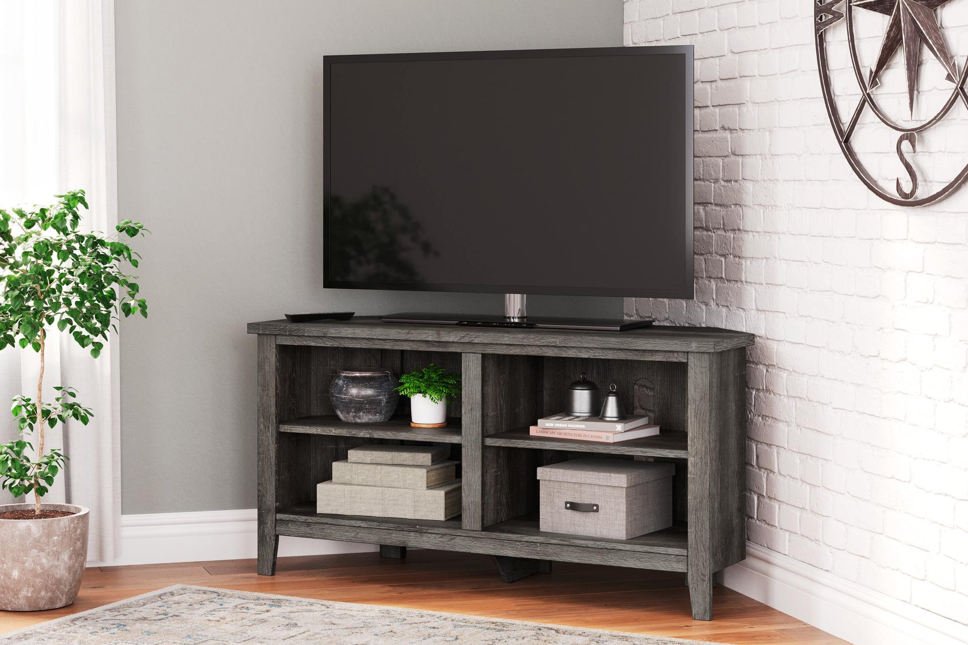 Arlenbry 48" Corner TV Stand