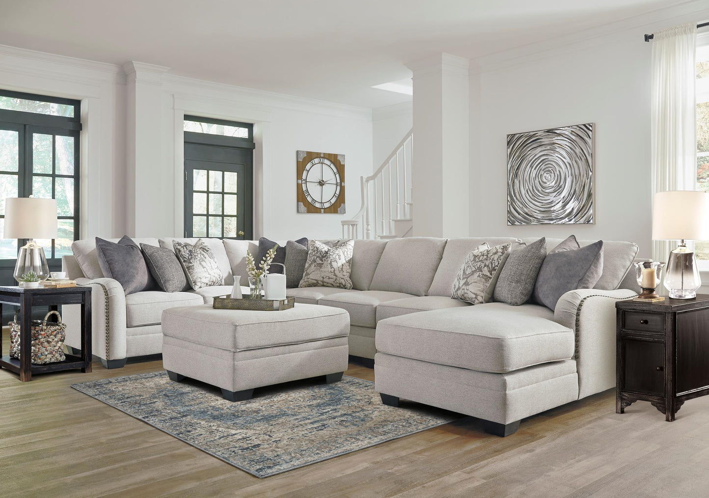 DELLARA 5-PIECE SECTIONAL WITH