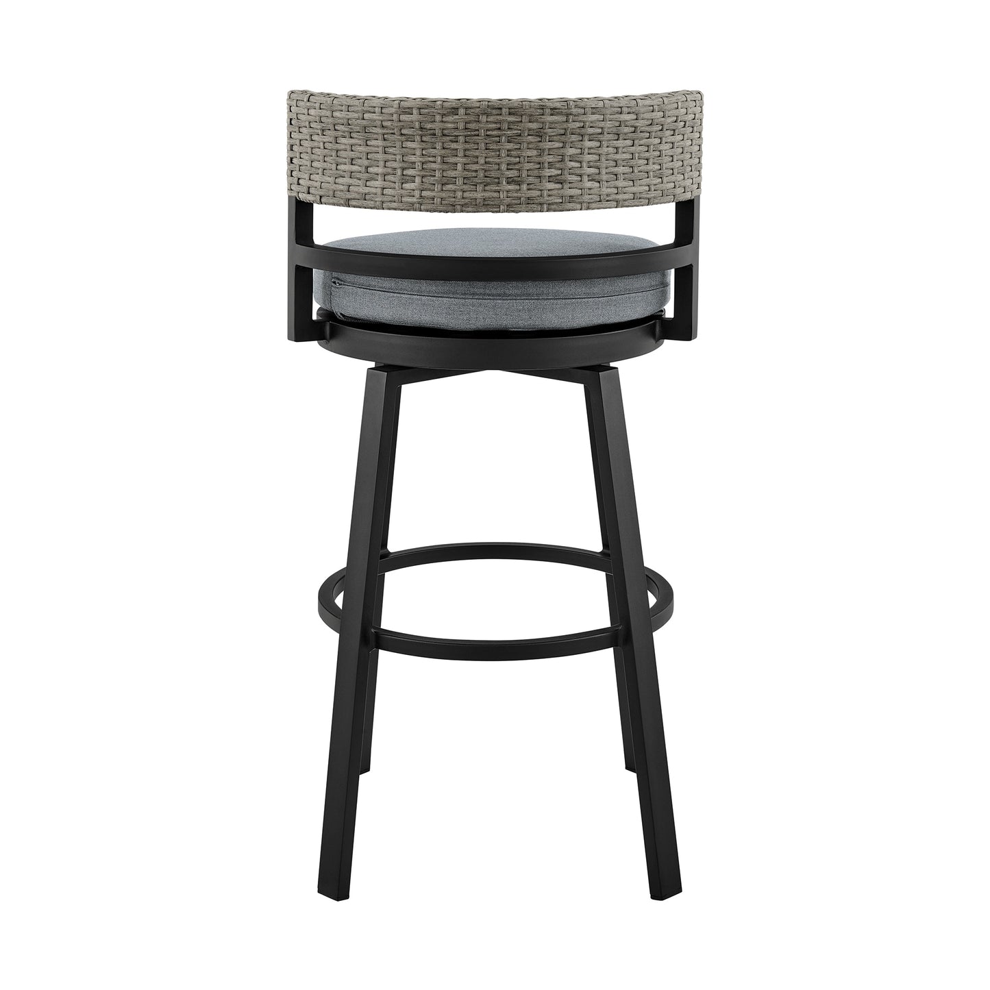 Encinitas Outdoor Patio Swivel Bar Stool