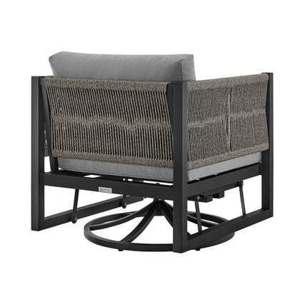 Cuffay Outdoor Patio Swivel Glider Lounge Chair