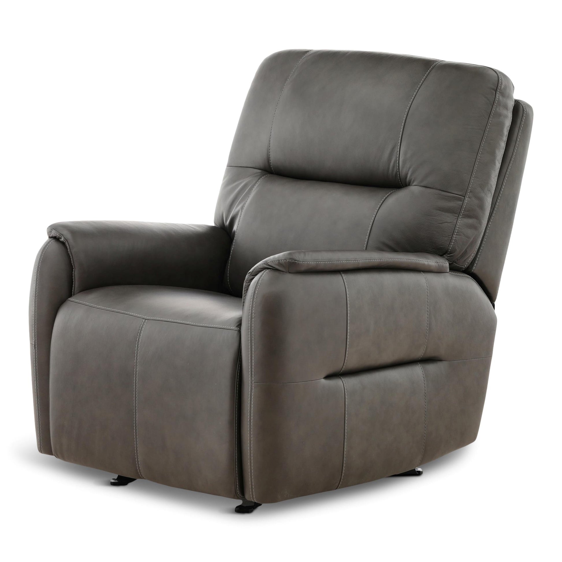 Walker Leather Gliding Power Recliner