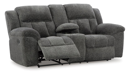 Frohn Reclining Console Loveseat