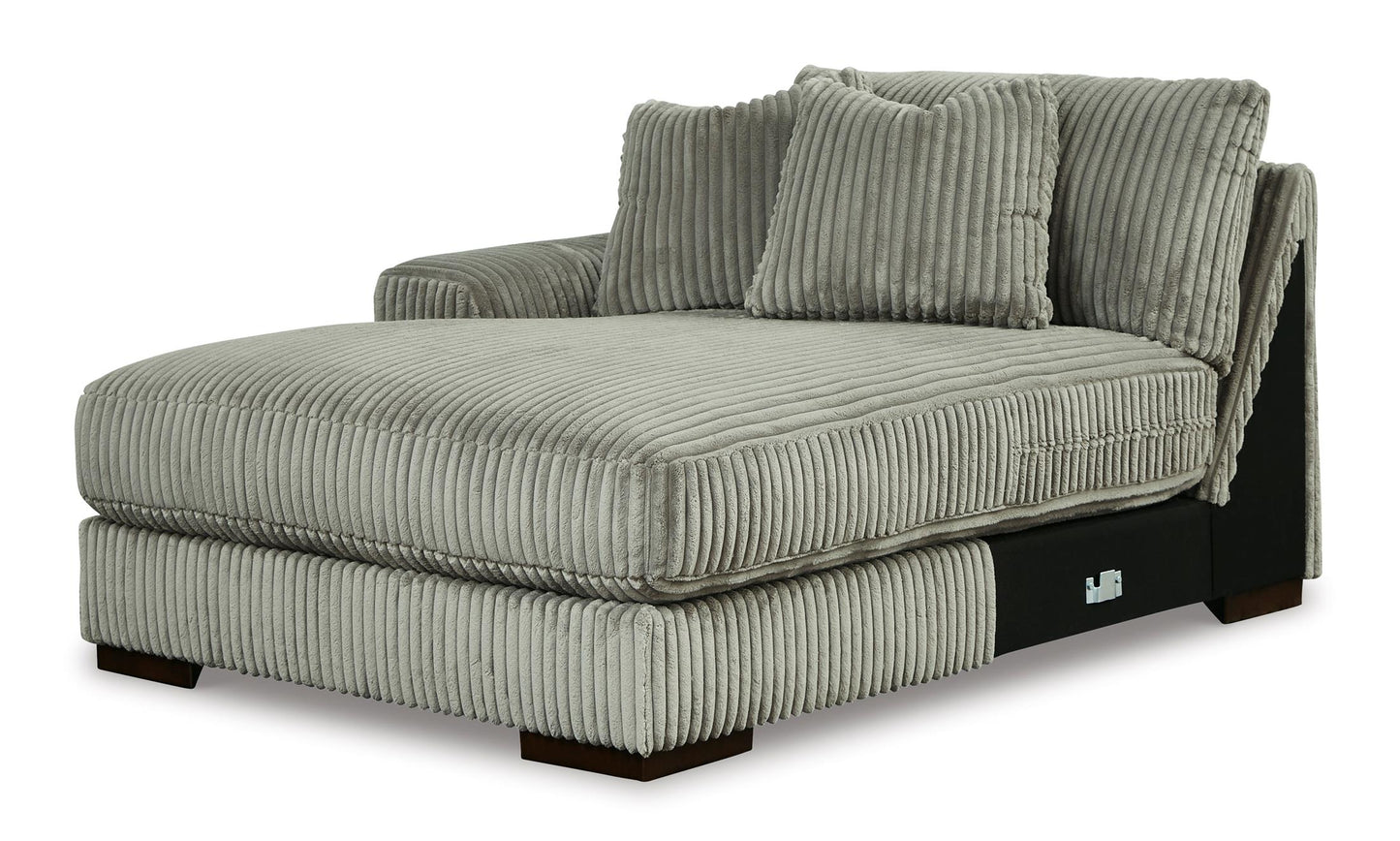 Lindyn 3-Piece Fog Sectional with Chaise